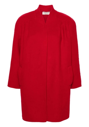 A.N.G.E.L.O. Vintage Cult 1970s no-fastening wool coat - Red