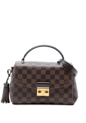 Louis Vuitton Pre-Owned 2019 Damier Ebene Croisette satchel - Brown