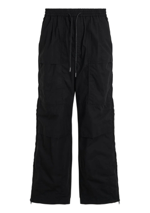 Juun.J cotton trousers - Black