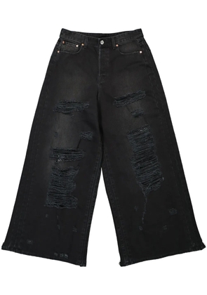 VETEMENTS ripped jeans - Black