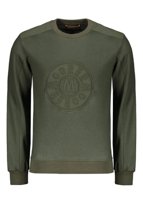 Moorer embossed logo sweatshirt - Green