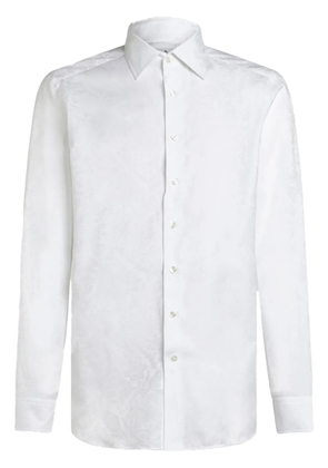 ETRO paisley-print cotton shirt - White