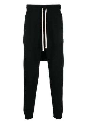 Junya Watanabe MAN drawstring-waist drop-crotch trousers - Black