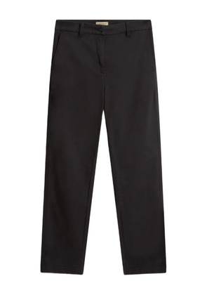 Woolrich zip-fly canvas trousers - Black
