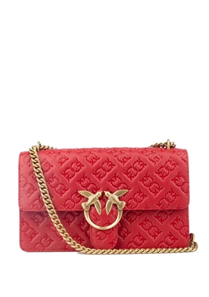 PINKO mini Love One cross body bag - Red