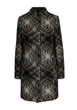 Missoni patterned button coat - Brown