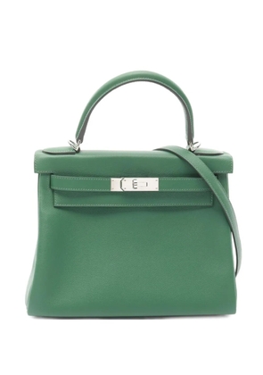 Hermès Pre-Owned 2020 Kelly 28 Bamboo handbag - Green
