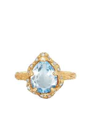 Logan Hollowell 14K yellow gold diamond ring