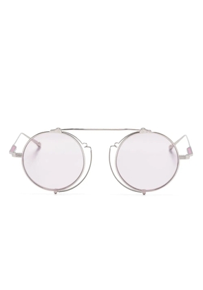 Matsuda round-frame sunglasses - Silver