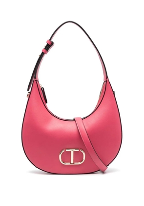 TWINSET logo-plaque tote bag - Pink