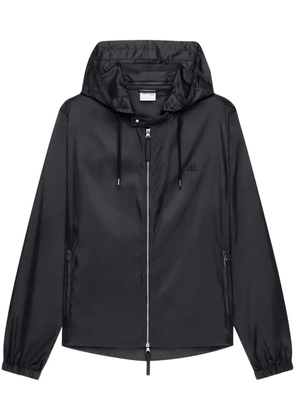 Courrèges hooded windbreaker - Black