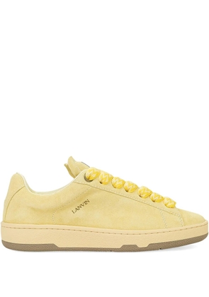 Lanvin Curb Lite suede sneakers - Yellow