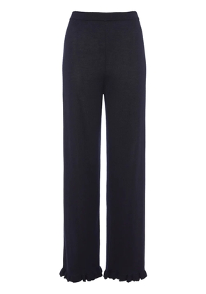 ERES Bernard straight-leg pajama trousers - Blue
