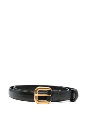 WARDROBE.NYC x RHW buckle leather belt - Black