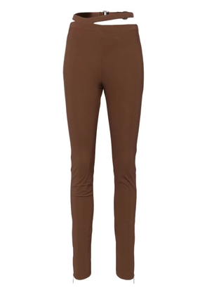 Nike x Jacquemus skinny trousers - Brown