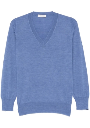 Le Tricot Perugia V-neck sweater - Blue