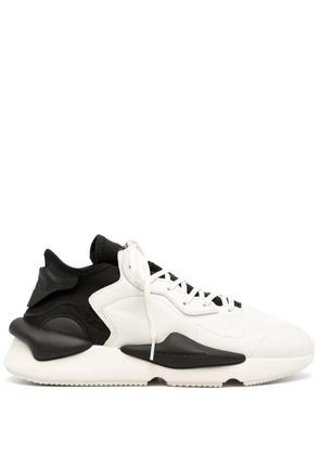 Y-3 Kaiwa leather sneakers - White