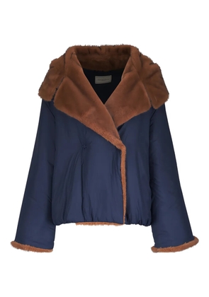 Antonelli Gin faux-fur jacket - Blue