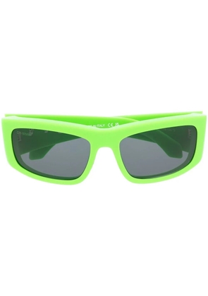 Off-White Eyewear Arrows rectangular sunglasses - Green
