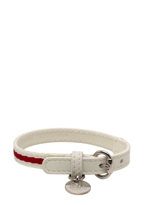 Gucci Pre-Owned 2000-2015 Gucci Loves You Leather Bracelet costume bracelet - White