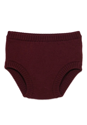 Rowen Rose knitted shorts - Purple