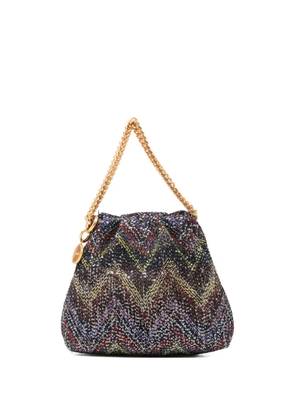 Missoni chevron chain-strap mini bag - Black