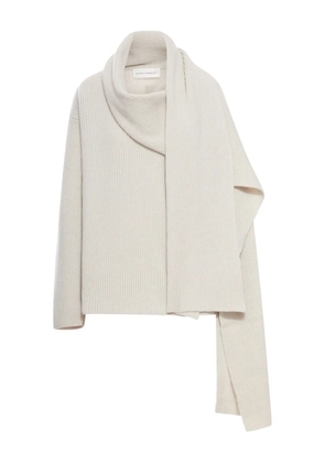 Niccolò Pasqualetti scarf-detail jumper - Grey