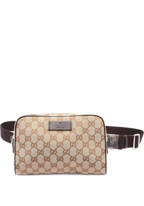 Gucci Pre-Owned 2010s monogram belt bag - Neutrals