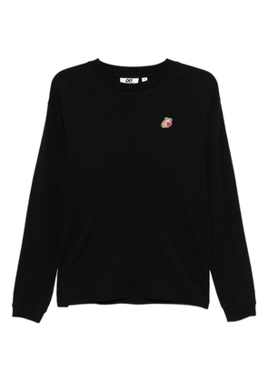 CHOCOOLATE logo-embroidered top - Black