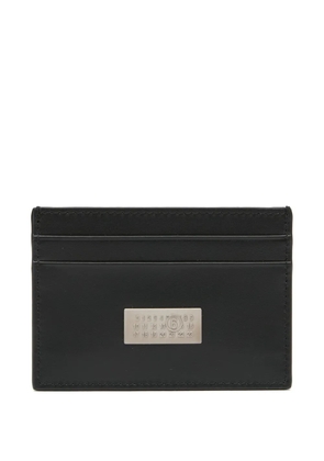 MM6 Maison Margiela plaque cardholder - Black