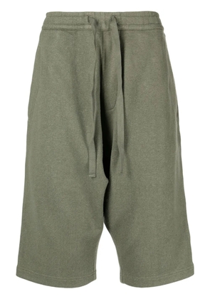 Maharishi straight-leg drawstring shorts - Green