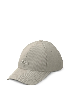 BOSS corduroy cap - Grey