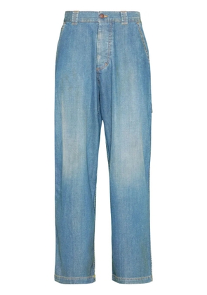 Maison Margiela mid-rise wide-leg jeans - Blue