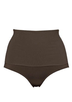 ERES Gredin high-waisted bikini briefs - Grey