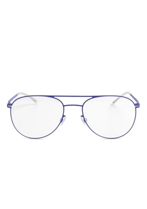 Mykita Niken metal-frame glasses - Blue