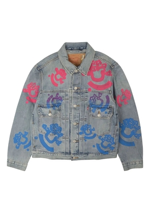 Denim Tears Bstroy Tears Type-2 denim jacket - Blue