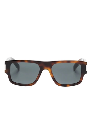 Saint Laurent Eyewear SL 659 square-frame sunglasses - Brown
