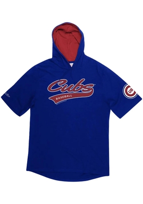 Mitchell & Ness 'MLB Chicago Cubs' short-sleeve hoodie - Blue