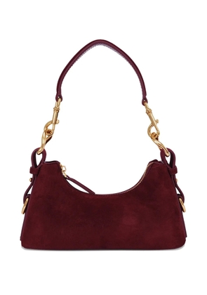 POTAMY suede shoulder bag - Red