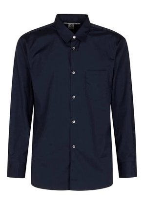 Comme Des Garçons long-sleeve buttoned shirt - Blue