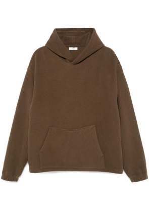 Rier fleece hoodie - Brown