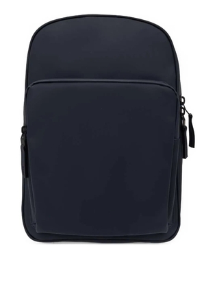 Rains Book Daypack Large zip-up backpack - Blue