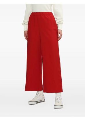 Comme Des Garçons Comme Des Garçons elasticated-waistband trousers - Red