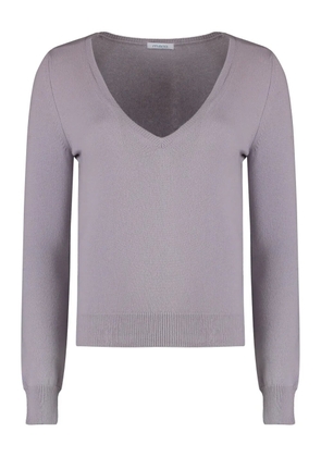 Malo fine-knit jumper - Purple