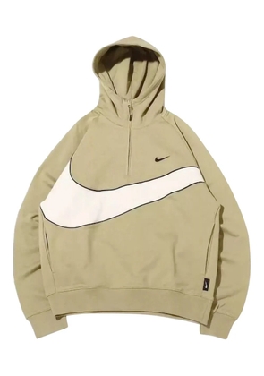 Nike Swoosh 'Green/Black' fleece hoodie