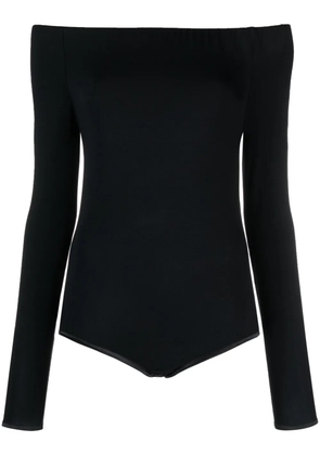Ioana Ciolacu off-shoulder long-sleeve bodysuit - Black