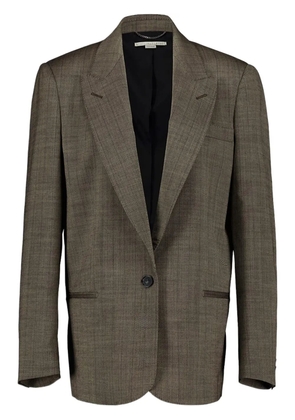 Stella McCartney wool single-breasted blazer - Brown