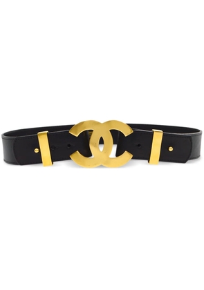 CHANEL Pre-Owned 1996 CC belt - Black