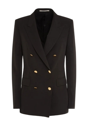 Tagliatore twill double-breasted blazer - Black