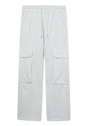 FIVE CM wide-leg cargo track pants - Grey